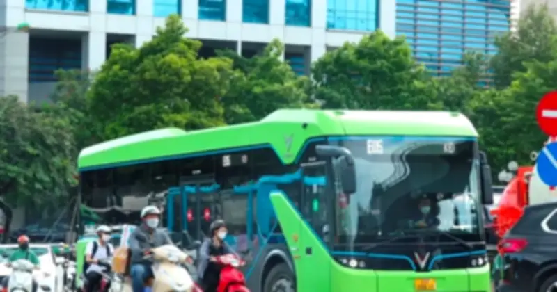 Hà Nội công bố lộ trình chuyển đổi xe buýt điện với 3 giai đoạn rõ ràng