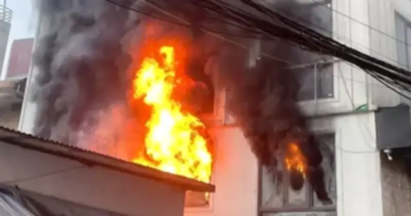 Hà Nội: Hai vụ cháy liên tiếp trong ngày, lực lượng PCCC khẩn trương dập lửa