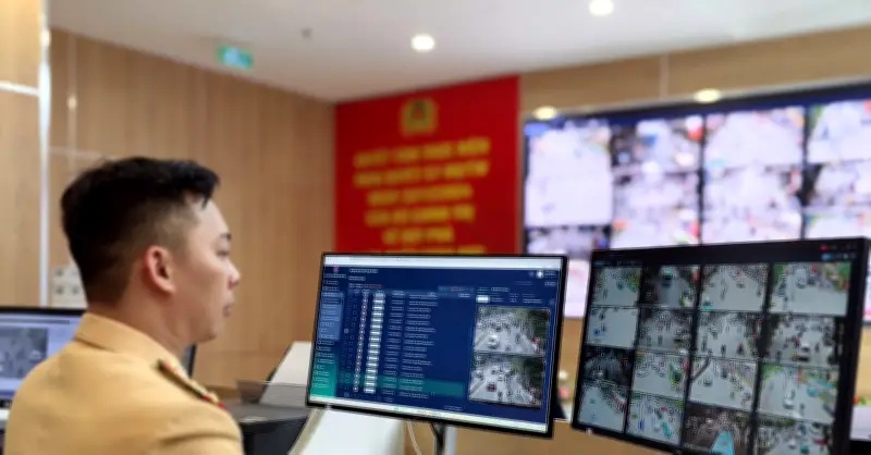 Hà Nội: Hơn 1.800 phương tiện bị camera AI phát hiện vi phạm giao thông