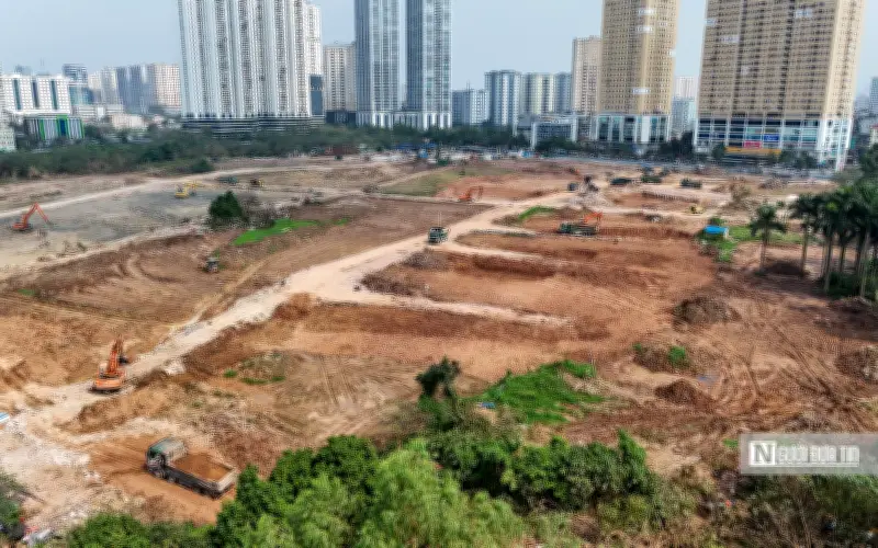 Hà Nội khẩn trương xây hồ điều hòa Mễ Trì 370 tỷ đồng chống ngập trước 2026