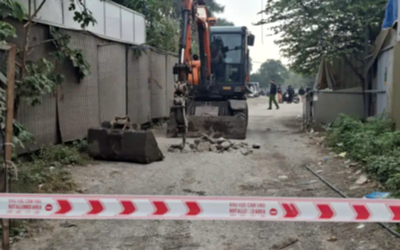 Hà Nội: Khu sinh thái Vĩnh Hưng thành điểm nóng vi phạm, bãi xe trái phép hoành hành