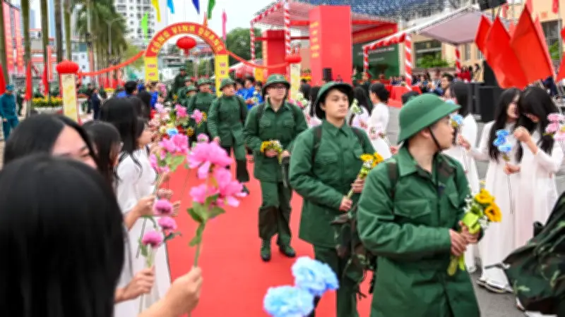 Hà Nội long trọng tổ chức lễ giao nhận quân năm 2026, 440 tân binh lên đường bảo vệ Tổ quốc