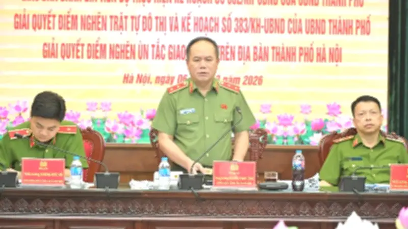 Hà Nội đánh giá kết quả giải quyết điểm nghẽn giao thông và trật tự đô thị