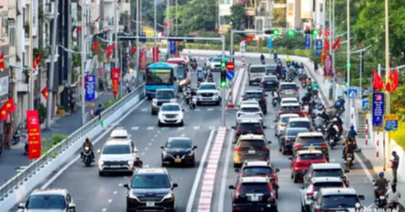 Hà Nội rào chắn đường Âu Cơ - Nghi Tàm hơn 1 năm để thi công cầu Tứ Liên