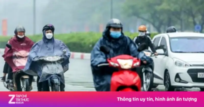 Hà Nội sáng sớm có mưa nhỏ, trưa chiều hửng nắng, nhiệt độ lên tới 30°C