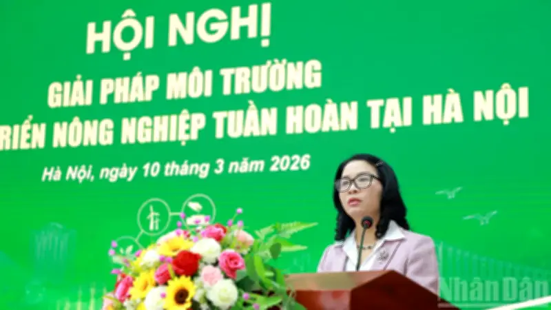 Hà Nội thúc đẩy nông nghiệp tuần hoàn, biến thách thức môi trường thành động lực phát triển