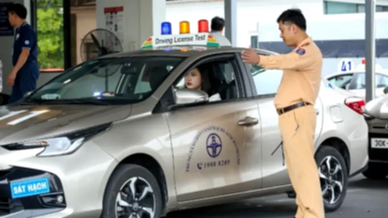 Hà Nội tăng cường sát hạch lái xe với tinh thần 'ba nhất', phục vụ tối đa nhu cầu người dân