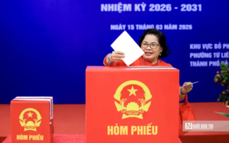 Hà Nội và cả nước rộn ràng ngày bầu cử Quốc hội khóa XVI và HĐND các cấp