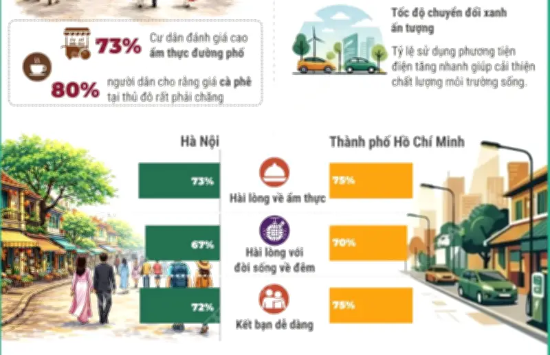 Hà Nội và TP.HCM Lọt Top 50 Thành Phố Tốt Nhất Thế Giới 2026