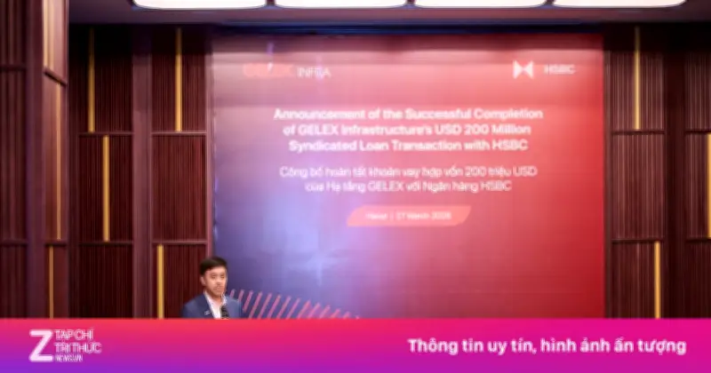 Hạ tầng GELEX hoàn tất khoản vay hợp vốn 200 triệu USD với HSBC