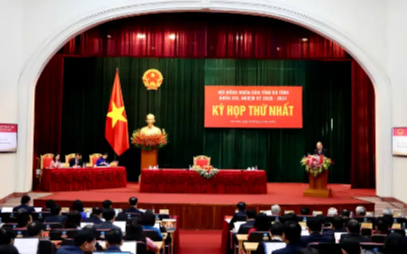 Hà Tĩnh khai mạc kỳ họp HĐND khóa XIX, đặt mục tiêu tăng trưởng GRDP trên 10%