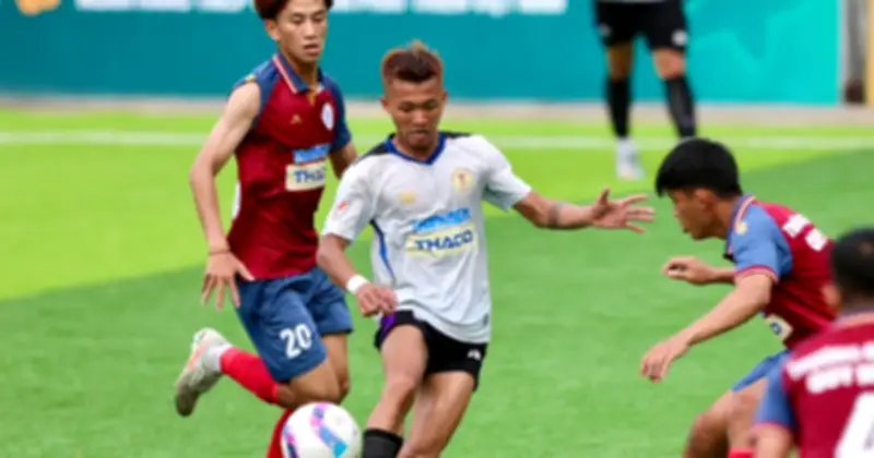 ĐH VH-TT-DL Thanh Hóa thắng đậm 7-1, sớm giành vé tứ kết TNSV THACO cup 2026