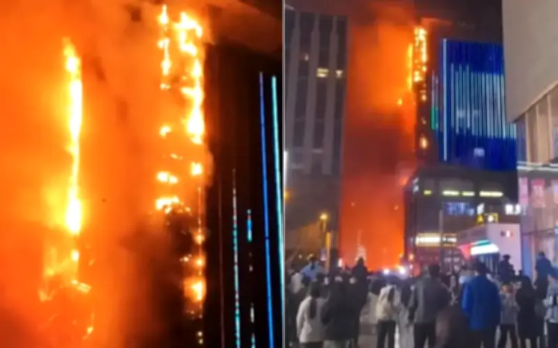 Hỏa hoạn kinh hoàng tại tòa nhà cao tầng ở Thái Nguyên, Trung Quốc: 1 người tử vong, 7 nguy kịch