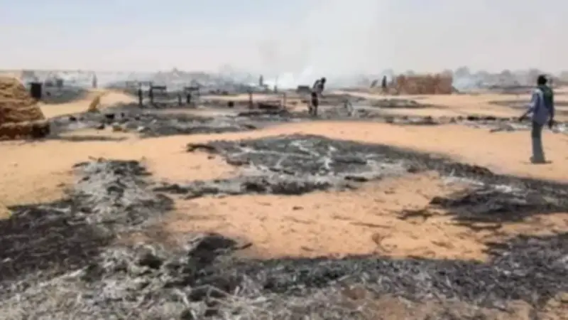 Hỏa hoạn liên tiếp thiêu rụi các trại tị nạn tại Sudan, hàng nghìn người mất nhà