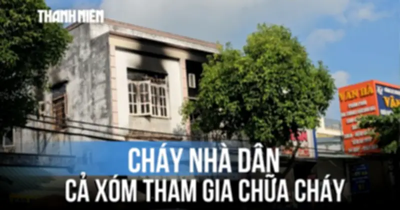 Hỏa hoạn tại TP.HCM: Cả xóm chung tay dập lửa cứu người
