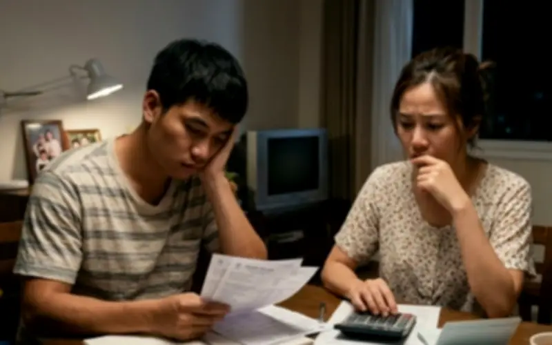 Hóa đơn tiền điện, tiền bim sữa bóp nghẹt tình yêu của nhiều gia đình trẻ