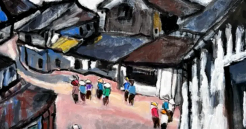 Họa sĩ Trần Văn Mãng khai mạc triển lãm cá nhân Vọng tại TP.HCM