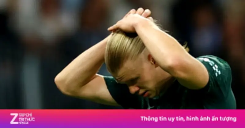 Haaland im tiếng, Man City thua đậm 0-3 trước Real Madrid ở Champions League