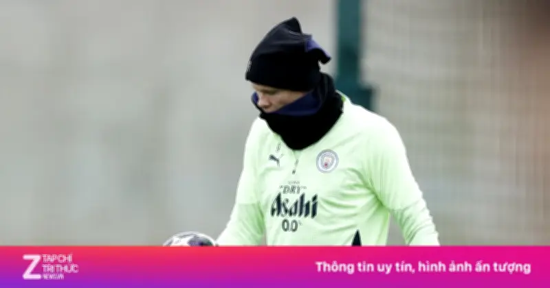 Haaland Trở Lại Tập Luyện, Man City Nhận Tin Vui Trước Trận Đấu Với Real Madrid