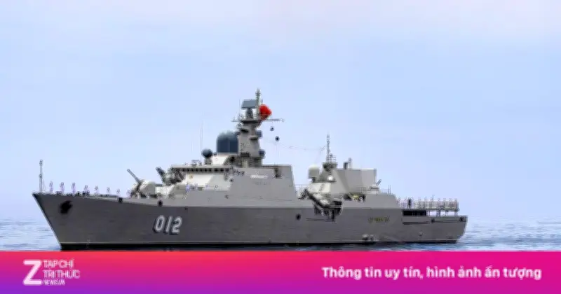 Hai Chiến Hạm Việt Nam Huấn Luyện Liên Hợp Với Hải Quân Trung Quốc Trên Vịnh Bắc Bộ