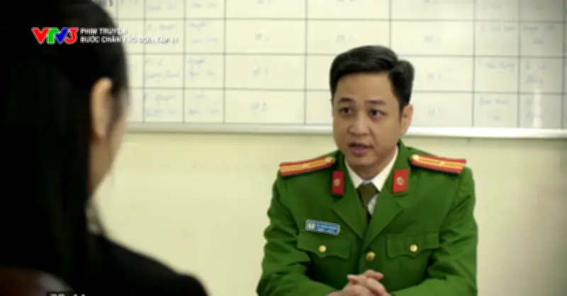 Hai diễn viên là công an thật tái xuất trên phim 'Giờ vàng' của VTV