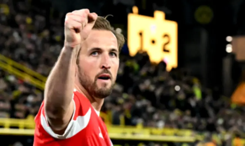 Harry Kane Nhắm Phá Kỷ Lục Bundesliga Của Lewandowski Sau Cú Đúp Vào Lưới Dortmund