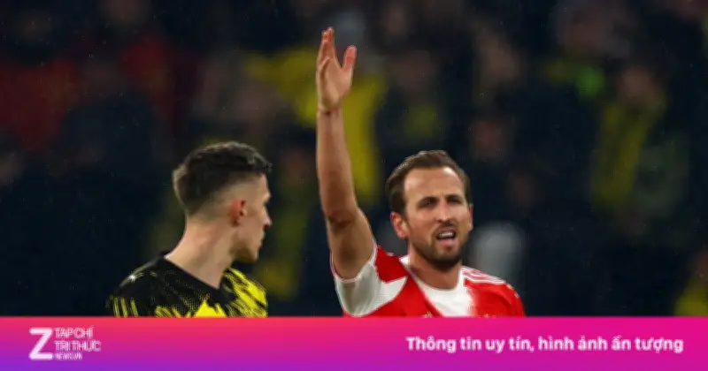 Harry Kane Áp Sát Kỷ Lục Bundesliga Với Cú Đúp Ấn Tượng Trước Dortmund