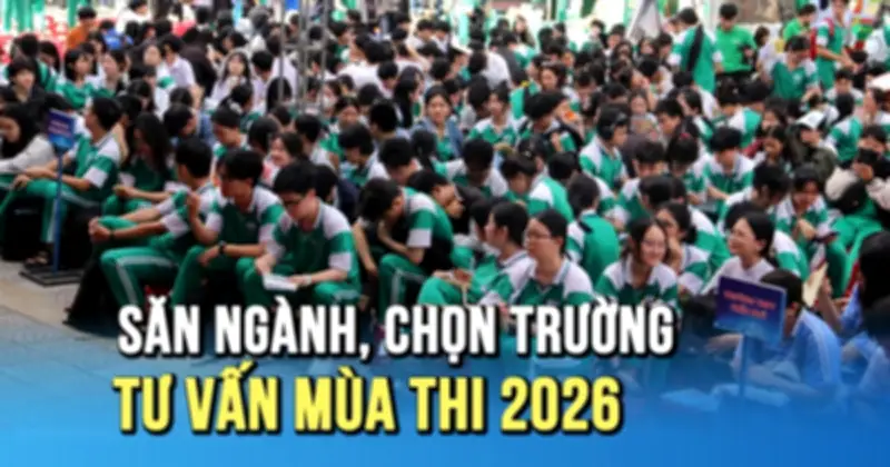 Học sinh Đà Nẵng đổ bộ tư vấn mùa thi 2026, săn ngành chọn trường đại học