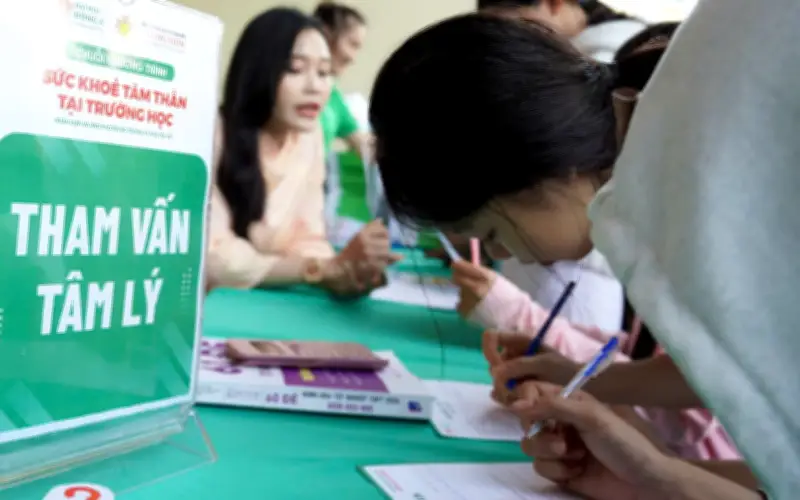 Học sinh Đà Nẵng học cách gọi tên áp lực trong không gian tư vấn tâm lý