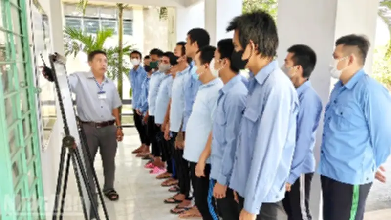 Học viên cai nghiện An Giang lần đầu thực hiện quyền bầu cử tại cơ sở