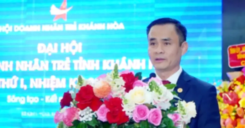 Hội Doanh nhân trẻ Khánh Hòa tổ chức đại hội lần thứ I, bầu ông Nguyễn Thanh Hải làm Chủ tịch