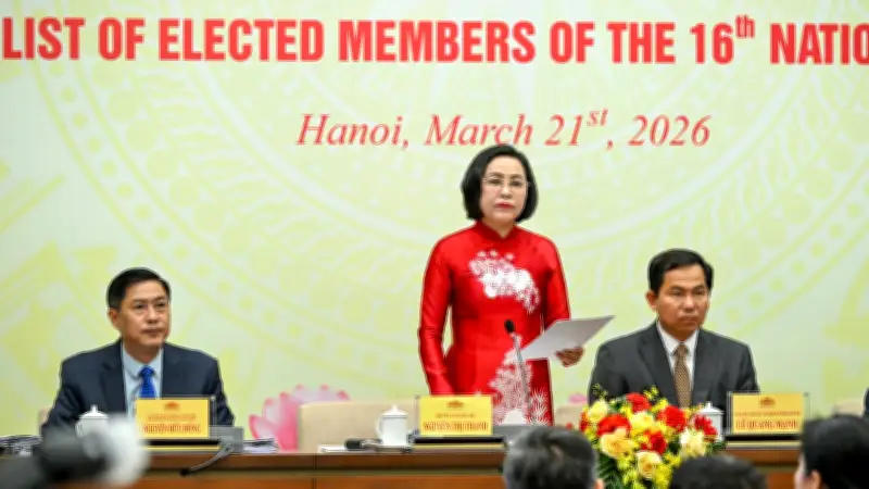 Hội đồng Bầu cử Quốc gia công bố kết quả bầu cử Quốc hội khóa XVI thành công tốt đẹp