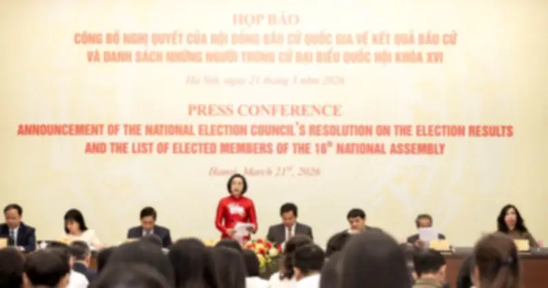 Hội đồng Bầu cử quốc gia họp phiên thứ 5, xem xét kết quả bầu cử Quốc hội khóa XVI