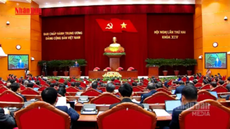 Hội nghị Trung ương hoàn thành chương trình, thống nhất cao về công tác tổ chức cán bộ