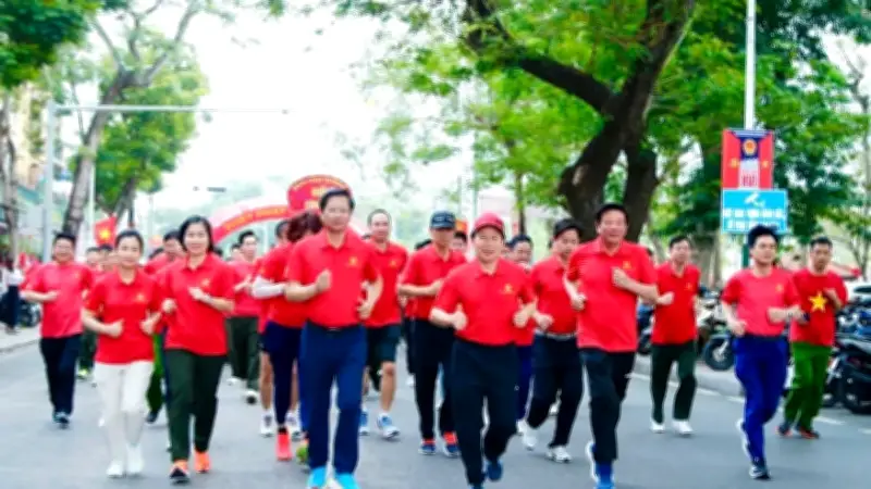 Hải Phòng: 60.000 người hưởng ứng Ngày chạy Olympic 2026 với thông điệp 'Vì sức khỏe toàn dân'