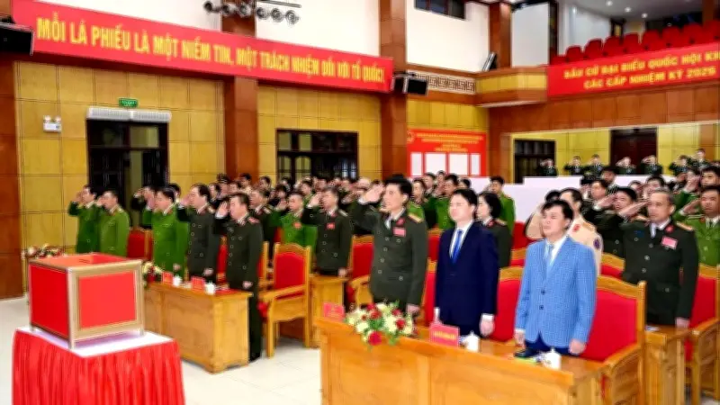 Hải Phòng: Công an bỏ phiếu sớm bầu đại biểu Quốc hội và HĐND các cấp