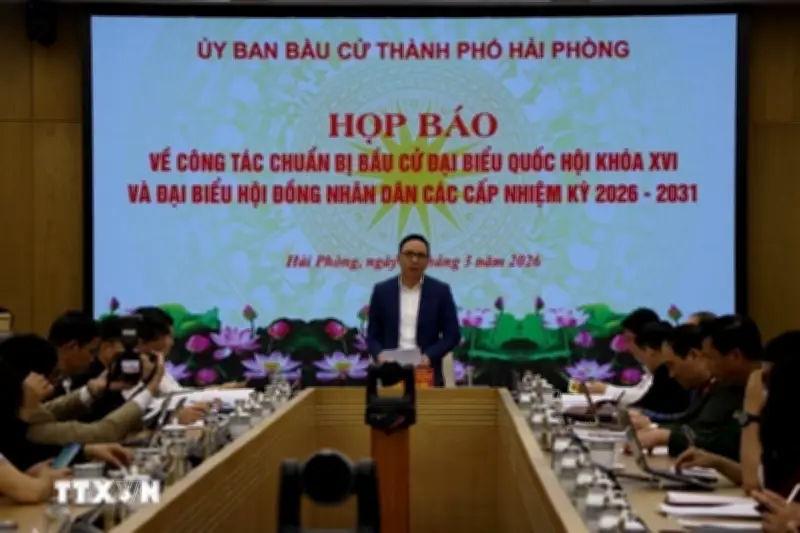 Hải Phòng hoàn tất công tác chuẩn bị cho Ngày hội bầu cử đại biểu Quốc hội