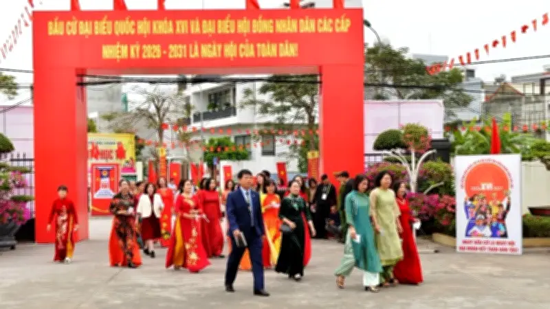 Hải Phòng: Ngày bầu cử diễn ra an toàn, tỷ lệ cử tri đi bầu cao