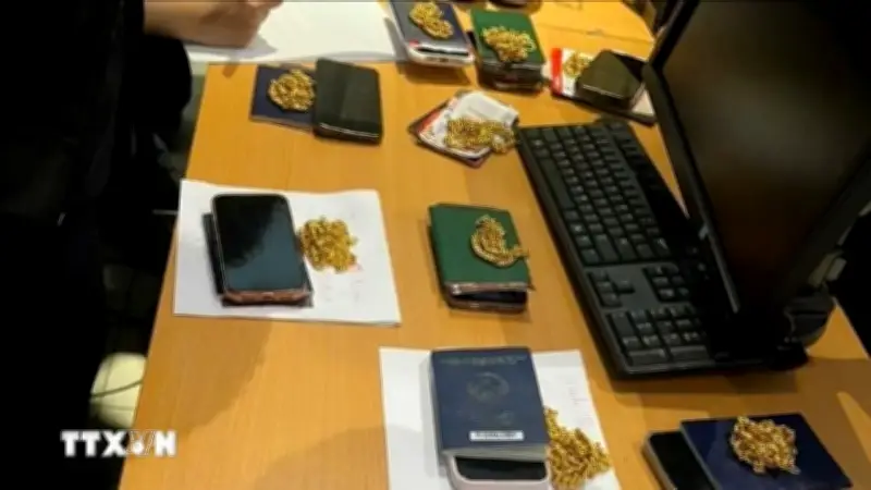 Hải Phòng phát hiện đối tượng vận chuyển vàng trái phép qua sân bay Cát Bi