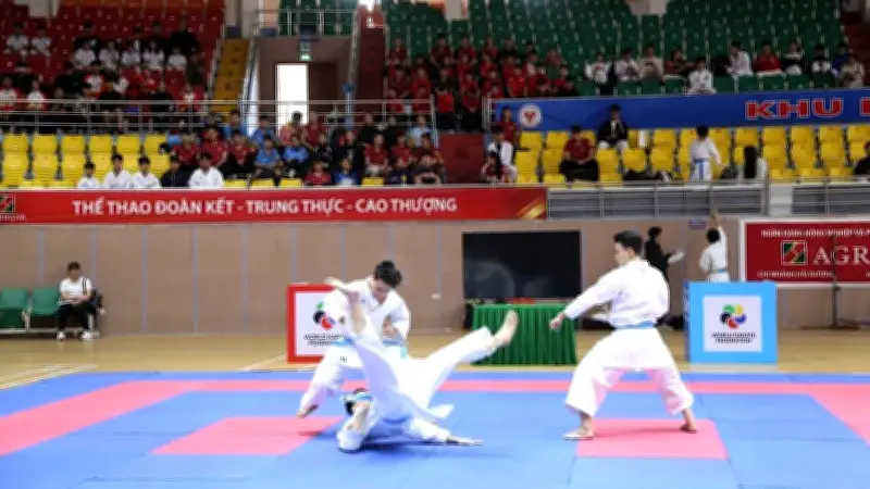 Hải Phòng tổ chức giải Karate miền Bắc với hơn 500 vận động viên tham dự