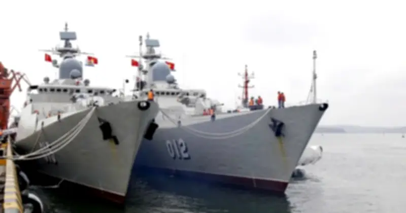 Hải quân Việt Nam - Trung Quốc lần đầu huấn luyện bắn đạn thật tại vịnh Bắc Bộ