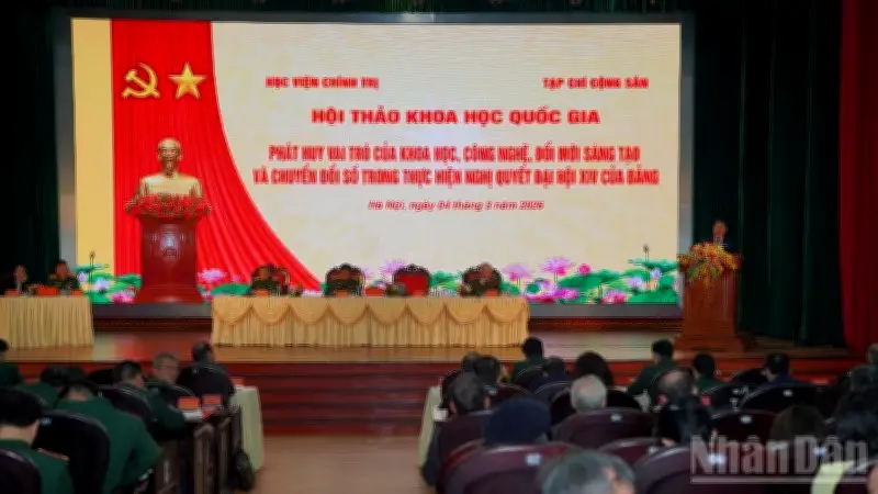Hội thảo Đại hội XIV: Khoa học-công nghệ là động lực phát triển quốc gia