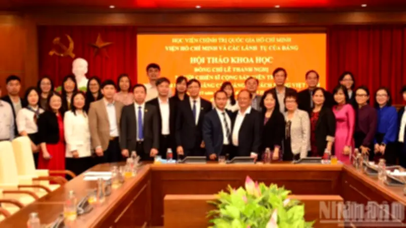 Hội thảo tưởng nhớ đồng chí Lê Thanh Nghị nhân 115 năm ngày sinh