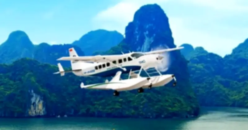 Hải Âu Aviation dừng khai thác thủy phi cơ ngắm vịnh Hạ Long từ 1.4.2026