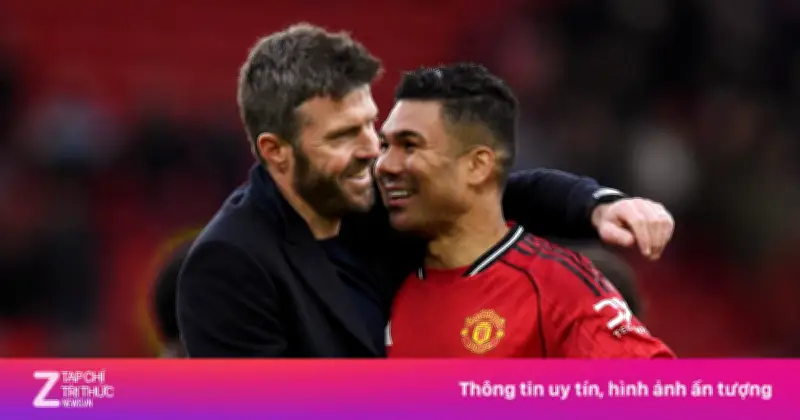 HLV Carrick duy trì tỷ lệ thắng 100% tại Old Trafford, MU thăng hoa