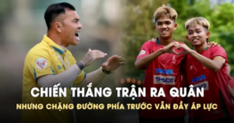 HLV Lê Hữu Phát: May mắn thì có 3 điểm, không thì kiếm 1 điểm