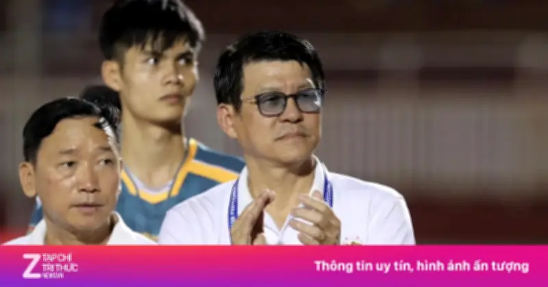 HLV Vũ Tiến Thành chỉ trích người tiền nhiệm sau thất bại của CLB Ninh Bình