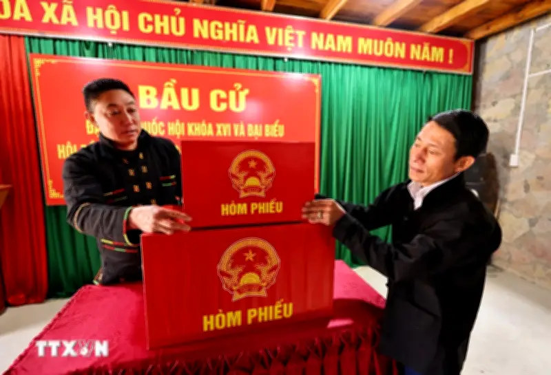 Hòm phiếu bầu cử phải đảm bảo đúng quy cách, niêm phong và quản lý theo quy định