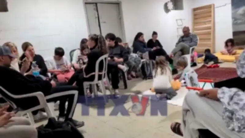 Hầm trú ẩn tại Tel Aviv: Tuyến phòng thủ sống còn giữa giao tranh căng thẳng