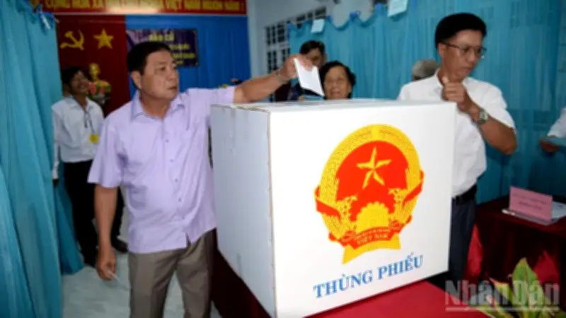 Hơn 17.600 Cử Tri Đồng Tháp Nô Nức Tham Gia Ngày Hội Bầu Cử Quốc Hội